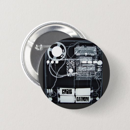 Badge Rond 5 Cm Bouton rond - customisé (Devant & derrière)