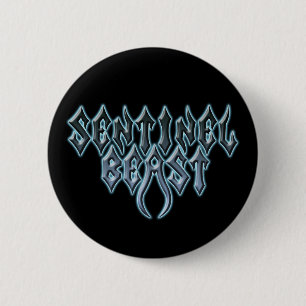 Badge Rond 5 Cm Bouton rond de bête de sentinelle