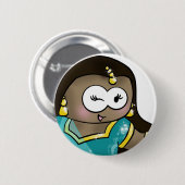 Badge Rond 5 Cm bouton rond de bollywood (Devant & derrière)