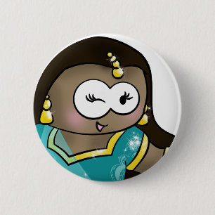 Badge Rond 5 Cm bouton rond de bollywood