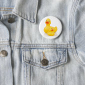 Badge Rond 5 Cm Bouton rond de canards (En situation)