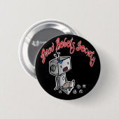 Badge Rond 5 Cm Bouton rond de DR (Devant & derrière)