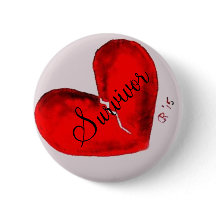 Bouton rond de survivant en métal