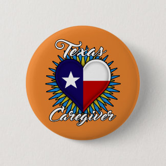 Badge Rond 5 Cm Bouton rond de travailleur social du Texas