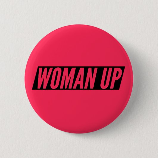 Badge Rond 5 Cm Bouton rond FemmeUp (Devant)