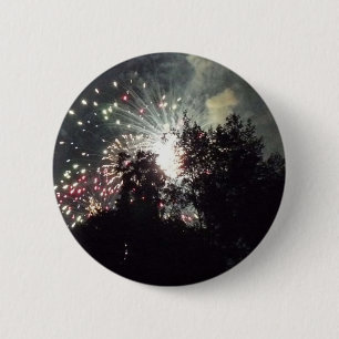 Badge Rond 5 Cm Bouton rond Fireworks 18