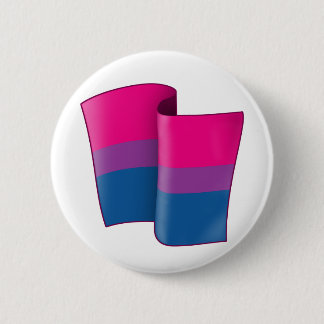 Badge Rond 5 Cm Bouton rond Flying Bi Pride