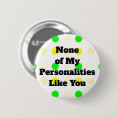 Badge Rond 5 Cm Bouton rond Personnalités (Devant & derrière)