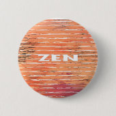 Badge Rond 5 Cm Bouton rond standard en roseaux blancs Zen (Devant)