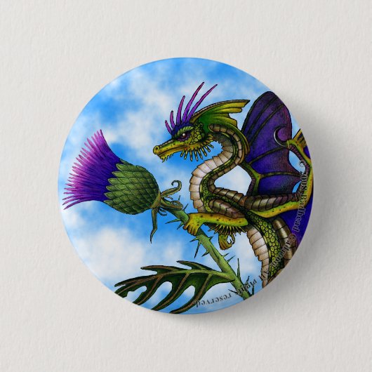 Badge Rond 5 Cm Bouton rond Thistlebairn (Devant)