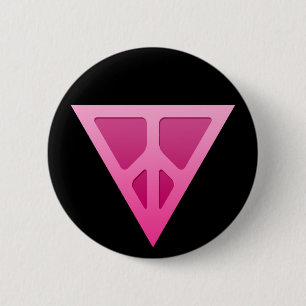 Badge Rond 5 Cm Bouton rond Triangle Q-Paix