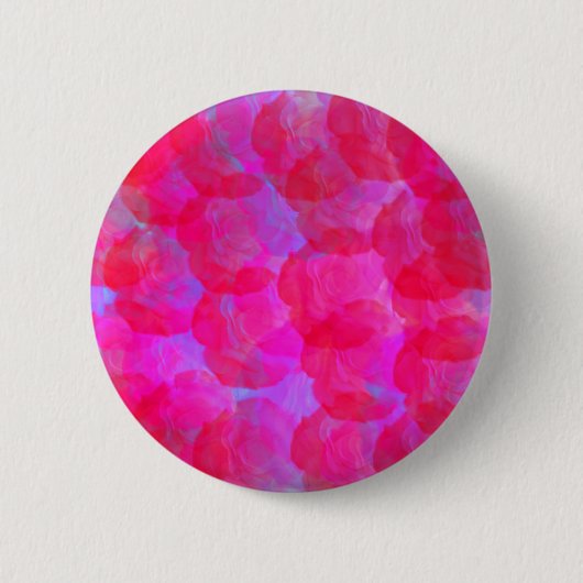 Badge Rond 5 Cm Bouton Rose Neon (Devant)