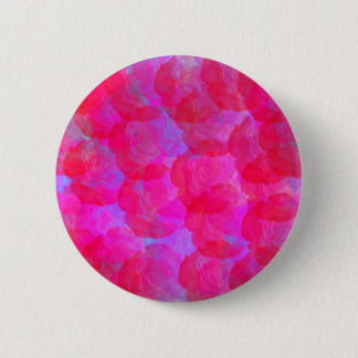 Badge Rond 5 Cm Bouton Rose Neon