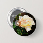 Badge Rond 5 Cm Bouton rose ou insigne (Devant & derrière)
