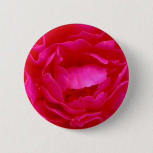 Badge Rond 5 Cm Bouton rose - Personnalisable