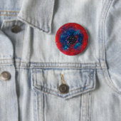 Badge Rond 5 Cm Bouton Rosette Nebula (En situation)
