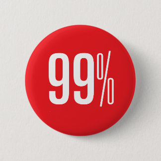 Badge Rond 5 Cm Bouton rouge de 99%