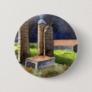 Badge Rond 5 Cm Bouton Routes du pays