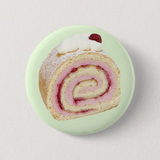 Badge Rond 5 Cm Bouton Rullekake/ Swissroll (Devant)