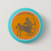 Badge Rond 5 Cm Bouton Sagittarius (Devant)