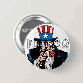 Badge Rond 5 Cm bouton Sam de fiasco (Devant & derrière)