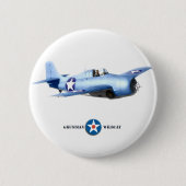 Badge Rond 5 Cm Bouton sauvage (Devant)