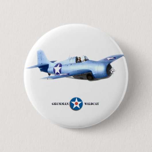 Badge Rond 5 Cm Bouton sauvage (Devant)