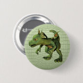 Badge Rond 5 Cm Bouton Scaley de dragon (Devant & derrière)