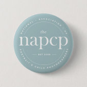 Badge Rond 5 Cm Bouton Sceau NAPCP (Devant)