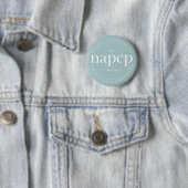 Badge Rond 5 Cm Bouton Sceau NAPCP (En situation)