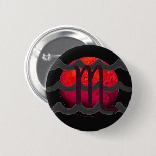 Badge Rond 5 Cm Bouton Scorpion