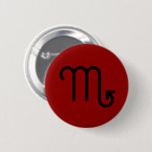 Badge Rond 5 Cm Bouton Scorpion (Devant & derrière)