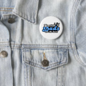Badge Rond 5 Cm Bouton Scottish Dads (En situation)
