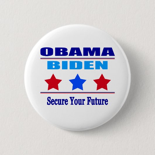 Badge Rond 5 Cm Bouton - Sécurisez votre avenir (Devant)