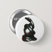 Badge Rond 5 Cm Bouton Serpent -Se- (Devant & derrière)