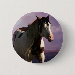 Badge Rond 5 Cm Bouton "Shaman of Steens" 