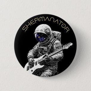 Badge Rond 5 Cm Bouton SHERMANATOR