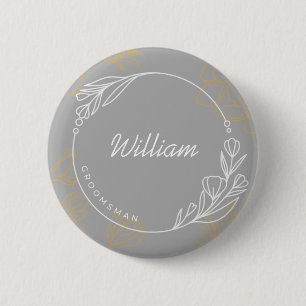 Badge Rond 5 Cm Bouton simple personnalisé