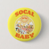 Badge Rond 5 Cm Bouton SoCal (Devant)