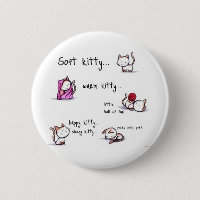 bouton somnolent de minou