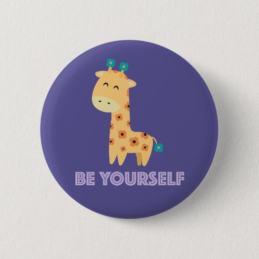 Badge Rond 5 Cm Bouton Soyez vous-même (Devant)