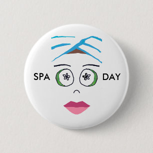 Badge Rond 5 Cm Bouton spa JOUR