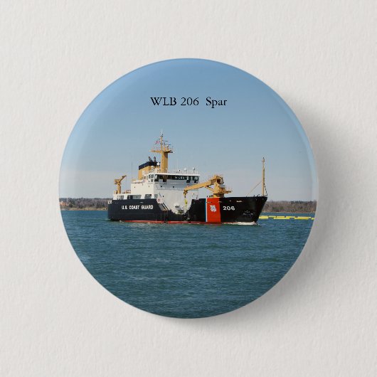 Badge Rond 5 Cm Bouton Spar (Devant)