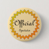 Badge Rond 5 Cm Bouton - Spectateur officiel (Devant)