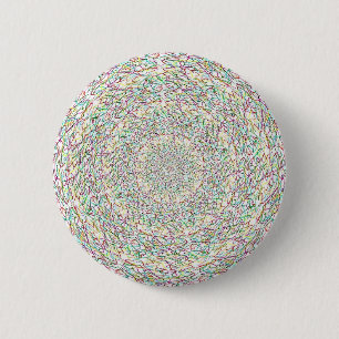 Badge Rond 5 Cm Bouton Streamer