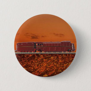 Badge Rond 5 Cm Bouton Streamlines Steam Locomotive BR 05