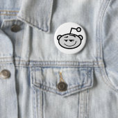 BADGE ROND 5 CM BOUTON SUFFISANT (En situation)