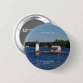 Badge Rond 5 Cm Bouton Sunken Rock Light (Devant & derrière)