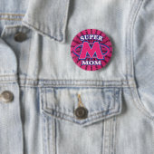 Badge Rond 5 Cm Bouton superbe de maman (En situation)