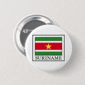 Badge Rond 5 Cm Bouton Suriname (Devant & derrière)